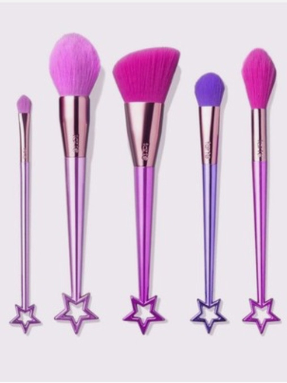 Tarte Brand Purple & Pink Star-Handle Makeup Brush Set - 5 Piece